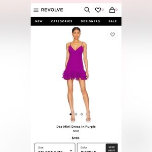 REVOLVE - Dea Mini Dress by NBD